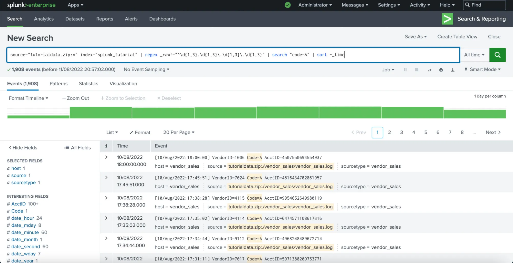 Grafana vs Splunk: Data Query