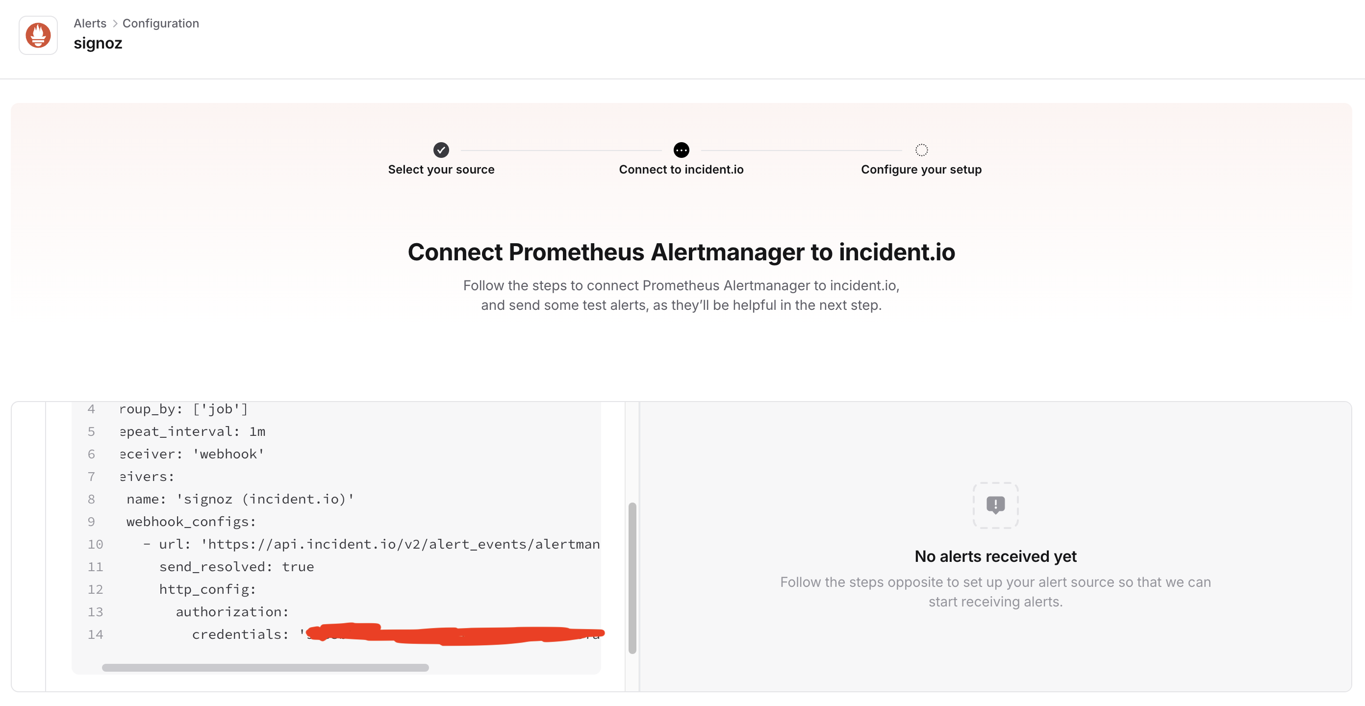 Incident.io Credentials